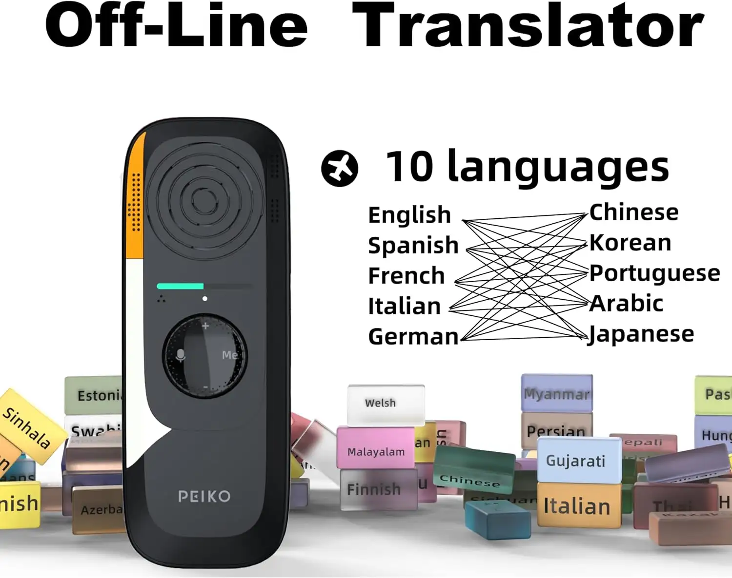 Peiko Real-Time AI Voice Instant Translator - 71wgk7grphl._ac_sl1500_